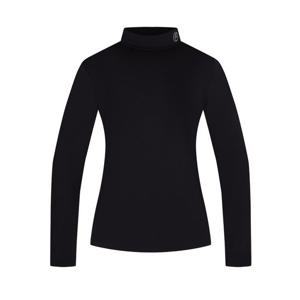 [까스텔바작]여성 로고 자수 기모 반목 티셔츠 BGEWTL601BK