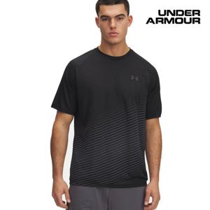 [언더아머(백)]남성 UA Tech 그라데이션 라운드 반팔 티셔츠 6005916-001