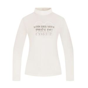 [까스텔바작]여성 핫픽스 반목 티셔츠 BGEWTL705WH