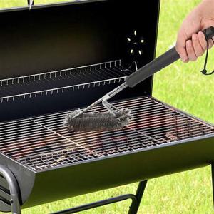 브러쉬 바비큐 BBQ 스테인레스 그릴세척 청소도구 3076A