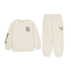 MLB키즈트레이닝세트 TQK 7AS2V0646-50CRD 바시티 기모 맨투맨 세트 뉴욕양키스