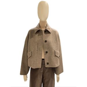 [쥬크]플랩 포켓 핸드메이드 크랍 코트 (Z254MSG151)