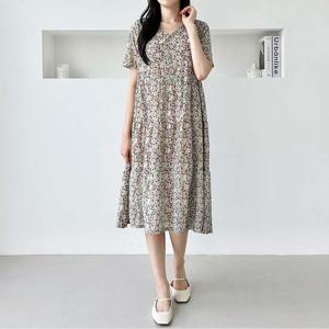 까실이 브이넥 캉캉원피스 SD-250712