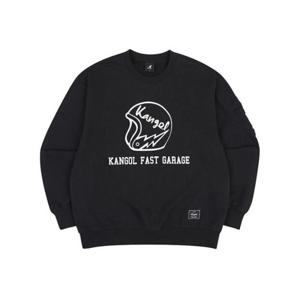 캉골긴팔티 CQK KQFC-RT17660BK CRS 바이커 스웨트셔츠 1766 블랙