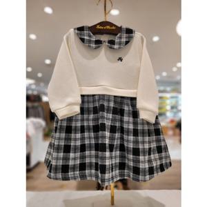 쇼콜라 루네체크원피스 (TTOWOE125A)여아겨울외출복백일돌두돌선물