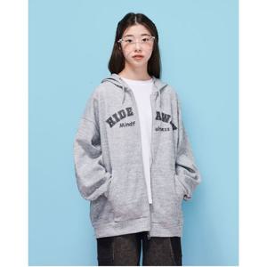 [에꼴리에][가을]니트라이크 후드 집업 점퍼 25C5181(베이지,그