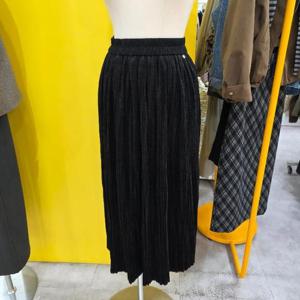 르피타 DP01 잔골지밴딩 스커트 L254BSKB55