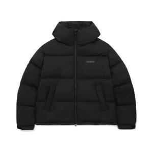 커버낫패딩 CQK CO2404DP03-BK RDS 씨빅 오리진 후드 숏 푸퍼 블랙