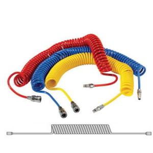 코리아뉴매틱 우레탄코일호스 12x8파이 7.5mm 코일호스 우레탄코일호스 우레탄호스 에어호스 코리아뉴메틱