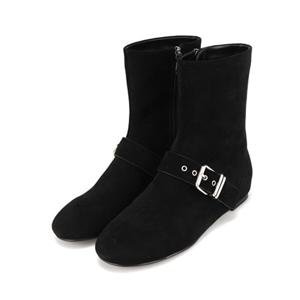 바바라(BABARA) 소가죽 플랫 여성 앵클부츠 2color_BBI836