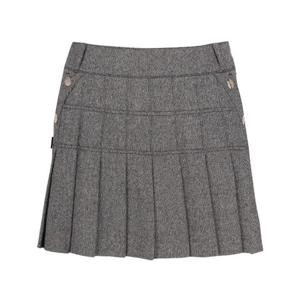 M 파리게이츠골프스커트 NQC 521D4PC503_BR 여성 글리터 플리츠 큐롯 스커트