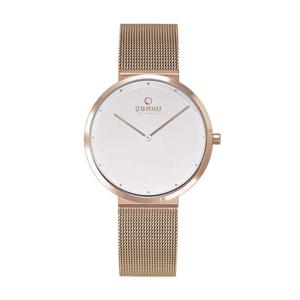 오바쿠 V230LXVWMV 파피르 릴 여성 메탈시계