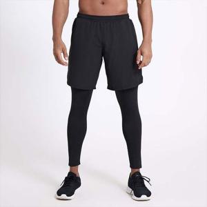 러닝 트레이닝 9부 일체형 반바지 레깅스 LM-0732