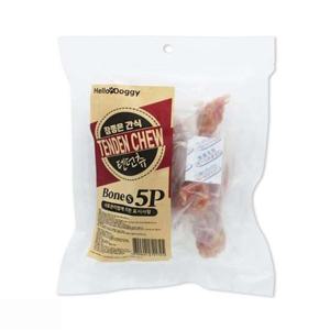 애견간식 헬로도기 참좋은 간식 텐던츄 본 S 5p 1팩 애견간식 강아지간식 개껌 애견껌 강아지껌 반려견껌 애완견간식