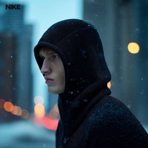 나이키 시티 니트 바라클라바 러닝 등산 방한 후드 넥워머 II5115-001