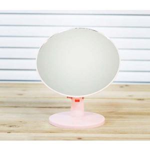 탁상거울 심플 원형 대 1개 스탠드거울 화장거울 책상