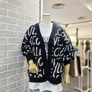 [레코브]LC61EXKC601X_패턴 니트 가디건