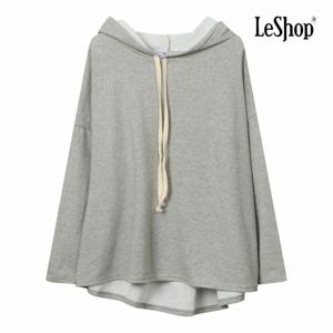 [르샵] 반전 트임 플레어 후드 티셔츠 (BP9TS006A)