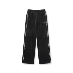 M 디스커버리바지 BQK DWTP95046-BKS 여성 벨루어 세미와이드핏 팬츠