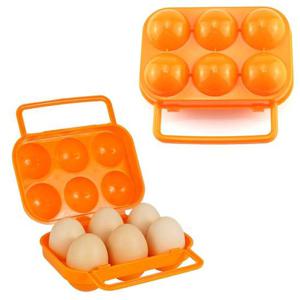 캠핑 휴대용 계란 6구 케이스 달걀 보관함 에그 홀더 캠핑용품 캠핑취사용품 캠핑장비 차박 텐트 백패킹 등산 낚시 피크닉 계란트레이 식기 취사도구