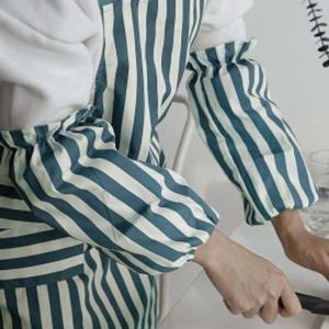 줄무늬 팔토시(라이트블루) 미술 공방 작업용팔토시 작업토시 미술팔토시 미술용팔토시 작업용팔토시 화방팔토시 공방팔토시 공예팔토시 슬리브토시