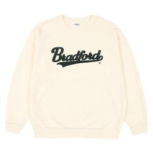 에꼴리에 세이브존03 컬러 부클 자수 맨투맨티 22D3412-IV