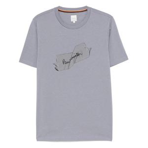 24FW 폴스미스 라벨 프린트 T 셔츠 M1R697PNP473743