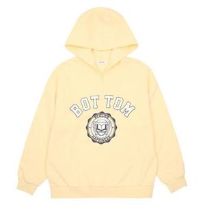 에꼴리에 세이브존03 겨울 루지핏 컬러 아노락 후드티 22D1454-YE