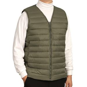 [아재나라]BFVD3702 버팔로 겨울 남성 V넥 경량 패딩조끼 등산