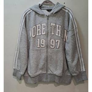 더데이걸 소매 테이프 후드 집업점퍼TGJM25W10