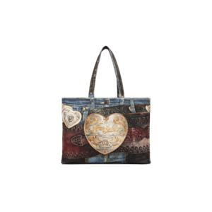 아크네 토트백 멀티컬러 로고 토트백 252129M172008