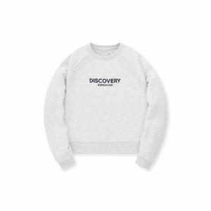 M 디스커버리긴팔티 BQK DWMT41044-MGL 여성 세미크롭 맨투맨