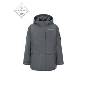 디스커버리패딩 XQD DMDJ7N036-DGS 베르겐 고어 윈드스토퍼 구스다운 남성 미드패딩