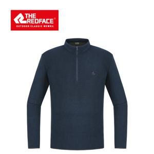 [레드페이스]남성 기모 따뜻한 짚업 티셔츠 REWMTSW22011