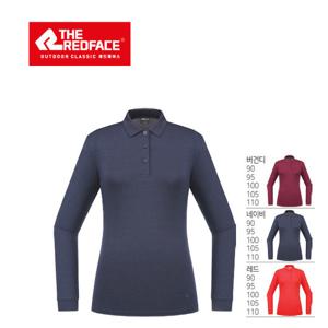 [레드페이스]여성 가을 겨울 편한 스판 카라티 REWFTSF24251