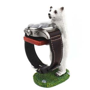 묵직한 북금곰 손목시계 거치대 Bear2S 스탠드 수납 시계거치대 손목시계스탠드 애플워치거치대 시계보관함 쥬얼리박스