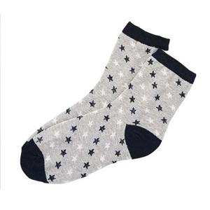 남자 별모양 패션양말 회색5족
