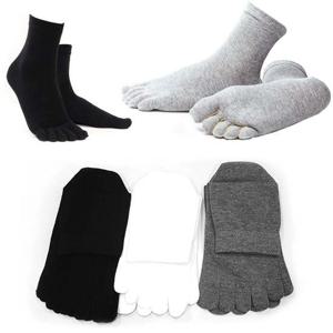 남성중목발가락양말 5켤레 Set