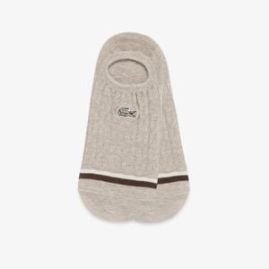 라코스테 공식 여성 케이블 페이크 삭스 RA784E-55N 02S