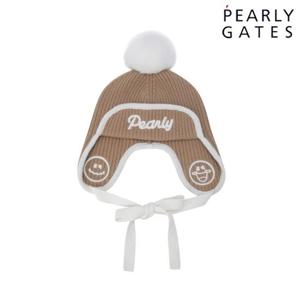 파리게이츠 (521D4CP009) 여성 스마일 폼폼이 니트 트래퍼 캡