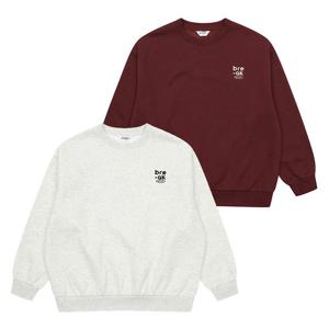 [에꼴리에]스몰 패치 자수 맨투맨티 25D5405_OD