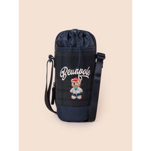 [빈폴키즈] 곰돌이 체크 물병가방 - 그린 (BI61D2U06M)