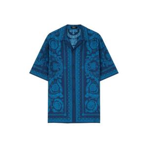 25 FW 베르사체 바로코 프린트 반소매 셔츠 10039261A13557 TP445120362