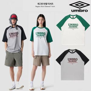 [엄브로]래그런 반팔 티셔츠 UQ323CRS72 2종