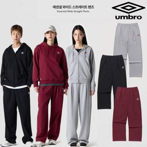 [엄브로]에센셜 와이드 스트레이트 팬츠 UQ323CFP95 3종