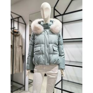 [씨]MARIOSI후드폭스 덕다운 패딩점퍼SJHJY2226