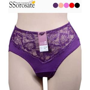 고급스러운 망사자가드 뒷레이스 맥시팬티