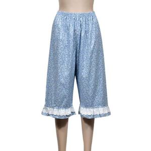 꽃무늬 나염 여성 60수 오가닉 7부 파자마 잠옷 바지