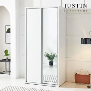 [저스틴퍼니처]실비아 전신거울 슬라이딩 싱글장