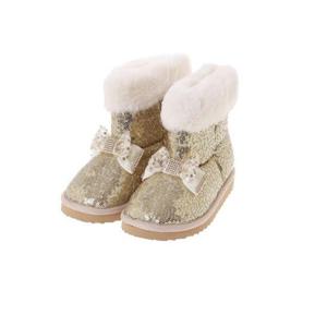 프렌치캣 골드 스팽글 어그 부츠(Q56DG3031)